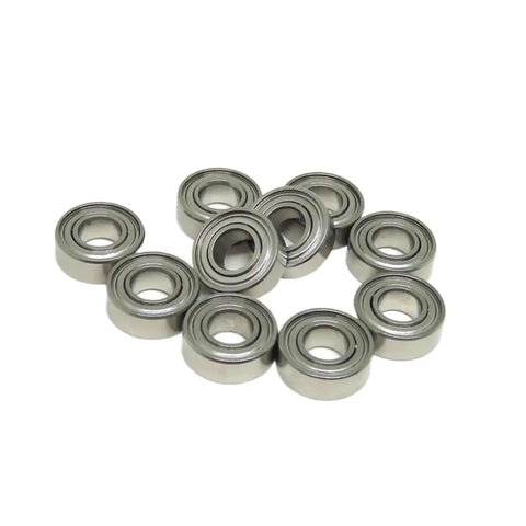 10 Pack SMR115 ZZ 5x11x4 Mm Stainless Steel Bearings For RC Cars And Reels MR115Z Miniature Ball Bearings 440C High Precision Set