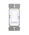 No Sweat Full Slide Dimmer Switch 120V Universal For Led Cfl Incandescent Halogen Fixtures No Neutral Wire Needed, front view.