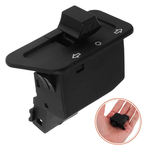 Durable Motorcycle Turn Signal Switch With Sensitive Operation Weatherproof and Ergonomic Black Plastic Body for handlebars