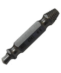 Close-up of a single HSS drill bit from the Damaged Screw Remover Kit 4 Piece HSS Drill Bit Extractor Set For Stripped Screws Bolts Nuts And Hex Fasteners No More Stripped Screws Easy Fix For Home Shop Garage
