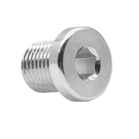 10mm Aluminum Alloy Tail Hook Screw for Rear Derailleur Hanger and Chain Tensioner on Bikes, Beefy 13.8mm Bolt, 5mm Hex
