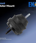 Built Tough Heavy Duty Front Engine Motor Mount Pair For Cadillac Cts Srx Sts 2004 Through 2011 36L 44L 46L AWD front motor mount at angle showing rubber cushion.