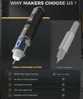 2 In 1 Wireless Ultrasonic Cutter With AI Auto Cooling System, 40kHz Vibration, comparison of features with other products