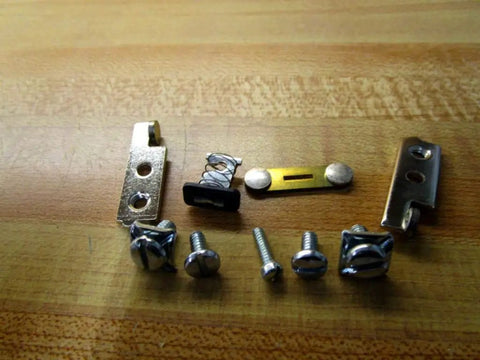 Contact Kit With All The Essentials Parts And Accessories For 15000001 Easy Install And Quick Fixes Plug And Play Setup For Smooth Operation And Reliable Performance, metal contact parts and screws