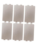 Six Piece Microwave Waveguide Mica Sheet Insulation Covers Set, Heat Resistant Protective Shield For Microwave Oven Cavity