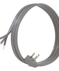 15 Amp Appliance Power Cord Heavy Duty 6 Feet Three Wire Grounded With Right Angle Plug Head UL Listed ETL Listed