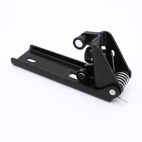 Heavy Duty Left Center Sliding Roller For Vehicle Doors And Middle Sliding Roller Replacement Easy Install Automotive Spare Part Durable Door Hardware For Smooth Operation And Reliable Performance, black metal close-up
