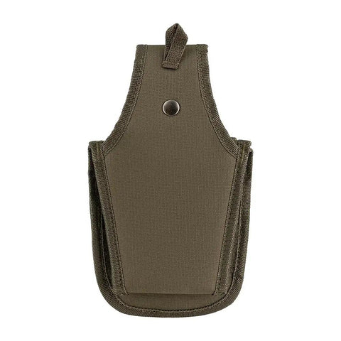 Rear Guard Pouch With FlapFit for Tools, a 5-pocket utility organizer from Original Series 54120 in durable brown front view