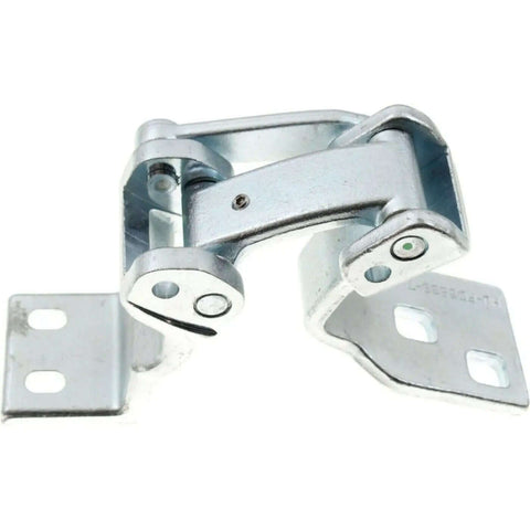 Chrome Door Hinge Set Pair For Ford Transit Connect 2010 2013 Left Driver And Right Passenger Upper Hinges close-up view