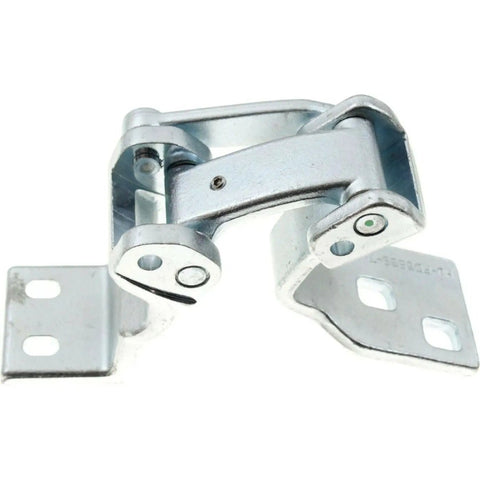 Premium Chrome Door Hinge Set For Ford Transit Connect 2010 Through 2013 With Knockout Rust Coating, close-up view.
