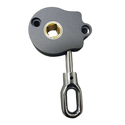 Manual Worm Gear Crank for Awning 1 To 13 Gearbox Outdoor Lawn Garden Replacement Handle Aluminum Alloy Construction Lightweight Yet Durable Fits Most Awnings No Fuss Quick Turn Operation