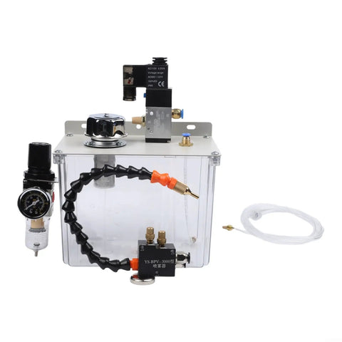 BildeeMait 3L Coolant Mist Sprayer Pump For Cnc Machine Tools With 110V Power Cord High Performance Spray Cooler Large Oil Tank Capacity Ensures Continuous Lubrication And Effective Cooling Without Interruptions