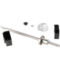 250mm SFU1605 Ballscrew Set With BK12 And BF12 And DSG16H Nut Housing For DIY CNC Router, High Stiffness, Precise Positioning, Low Friction