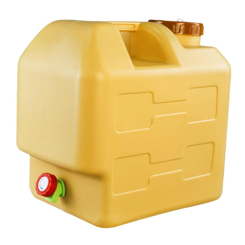 20L Water Storage Container With Spigot For Easy Pouring No Leaks HDPE Tank Built To Last Handle Jug Easy Clean High Temperature Resistant