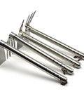 Stainless Steel Garden Hoe Hand Tool For Planting And Weeding, lightweight dual-purpose hoes with easy grip handles displayed.