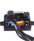 Beefy 5kW Automatic Voltage Regulator for Welding Generator, Single Phase Stabilizer with 12-Wire Control, Pro Grade Voltage Regulation for Smooth Welds and Reliable Performance black AVR with wires