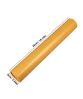 Yellow Portable Poster Tube Storage With Spacious Interior, Round Mailing Tube Holder for travel, cardboard construction 36cm
