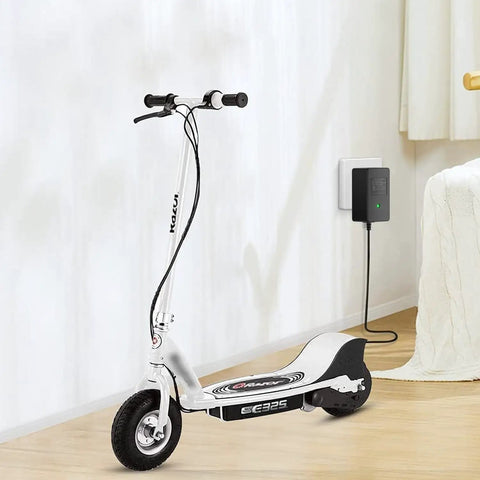 24V Electric Battery Charger For Popular E Series Dirt Bikes And Scooters Including E100 E125 E150 E200 E300 E325 E500 MX350 MX400 Pocket Mod Dirt Quad Go Kart Moped And More Ideal For Home Charging And Backyard Rides