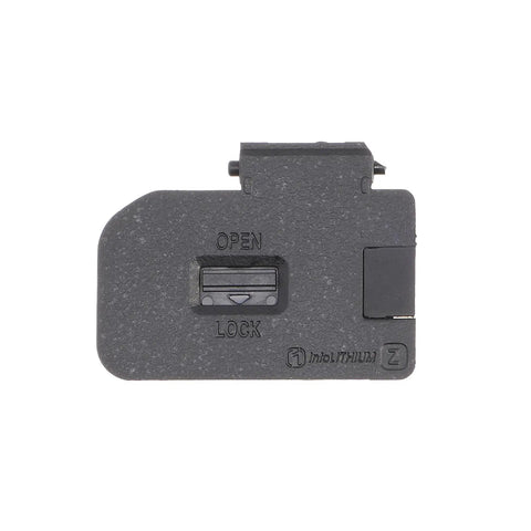 Battery Door Cover Cap Replacement for Sony Alpha A7 IV A7R IV A7S III FX3, black durable plastic, lock mechanism detail