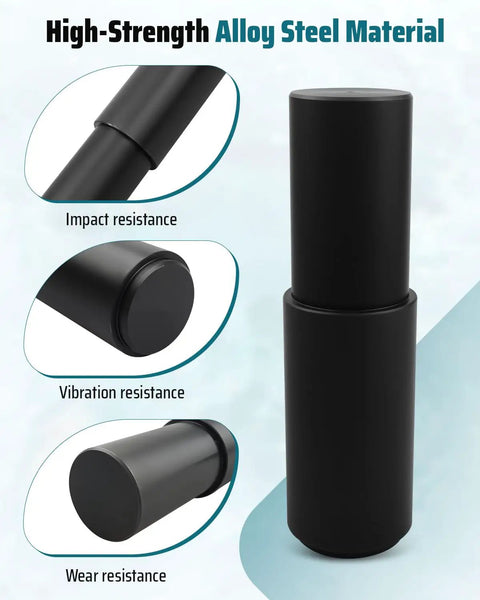 Spiral King Pin Bushing Driver Workhorse For Heavy Duty Truck And Trailer Front Suspension No Ream Replacement Tool 7x2x1.77 Inch Alloy Steel Built For Tough Installations And Quick Removal Fits Most Spiral No Ream Bushings, alloy steel close-up