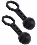 Eujgoov Magnetic Stud Finder 2 Pack Handheld Wall Metal Detector with Compact Portable Design for Hanging Mirror (Black) detailed view.