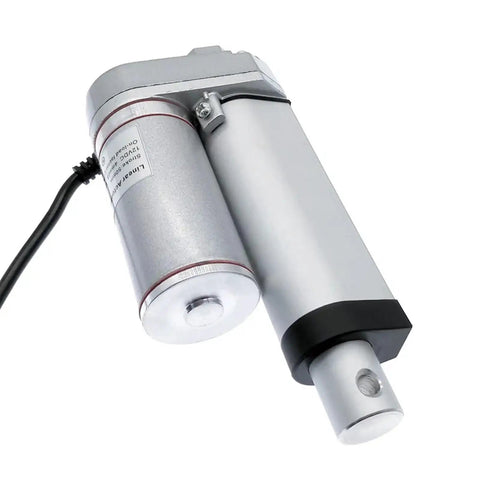 Heavy Duty 12V Dc Linear Actuator A Total Smooth Operator With 500N Push Thrust And 50 Mm Extension Stroke, detailed view showing motor and actuator design.