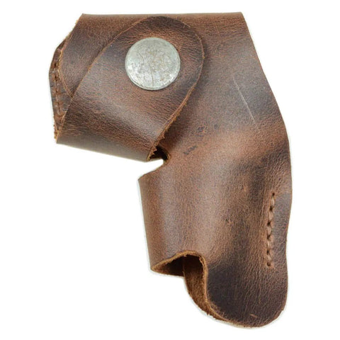 Leather Shift Lever Sock for Motorcycles Full-Grain Bourbon Brown Handmade Shifter Shoe Protection Durable Leather Gear for Bikes
