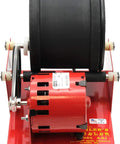 AR1 Rotary Rock Tumbler With 3Lb Barrel Built To Last Heavy Duty Pro Grade Rock Polisher Made In USA with red frame and motor
