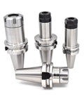 Hardcore Dynamic Balanced Collet Chuck Tool Holder Bt40 And Bt30 With Er Adapters 0.002Mm Precision For Cnc Milling 100Mm Length, steel body