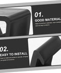 Close-up of black Super Practical Outdoor Patio Furniture Clips Keep Your Sectional Couch Pieces Secure And Neat