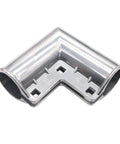 4 Pack Aluminum Chain Link Fence Gate Corners For One And Three Eighths Inch Outside Diameter Pipe, 90 Degree Pressed Elbow Brackets