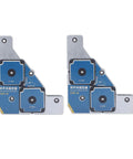 Super Strong 50Kg Magnetic Welding Jig Holders Set For Steel Pipes, Heavy Duty Welder Fixtures With Galvanized Iron Shell, 2 Pack