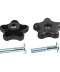 For Plum Handle Bolt And Knob Kit Perfect For Lawn Mowers And Snow Blowers Tough Replacement Parts to Get Your Outdoor Gear Back On The Road Fast. Black star knob and threaded bolts for mower and snow blower handle replacement