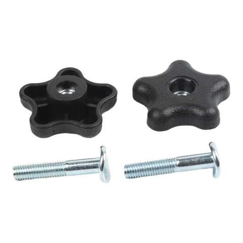 For Plum Handle Bolt And Knob Kit Perfect For Lawn Mowers And Snow Blowers Tough Replacement Parts to Get Your Outdoor Gear Back On The Road Fast. Black star knob and threaded bolts for mower and snow blower handle replacement