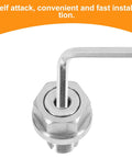 Sturdy Stainless Steel Self Tapping Oil Drain Plug With Rubber Washer For Auto Engines And Cars Perfect Quick Fix Repair Kit For Optimal Performance And Leak Free Driving Experience close-up with Allen key