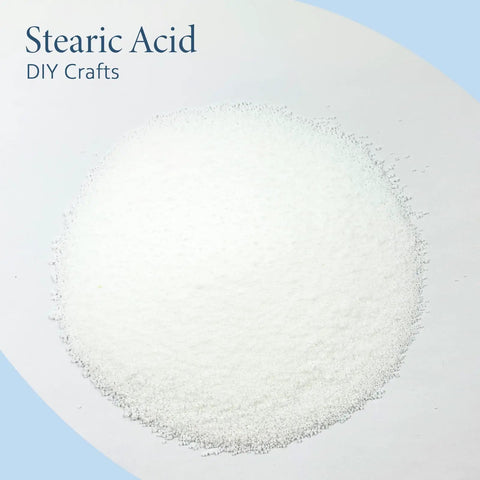 Stearic Acid Wax Beads 400g for Soap Making, Candles, Cosmetics, DIY Skincare, Rubber and Plastic Additive, Go-To Multi-Purpose Natural Compound