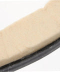 Close-up of textured Universal Indoor Bike Brake Pads for Stationary Cycles, beige felt material for exercise bikes.
