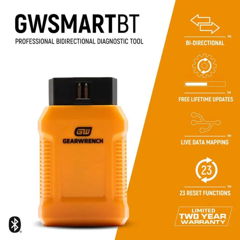Bidirectional Diagnostic Scan Tool For Gearhead Smart Devices With OE Level Diagnostics Free Software Updates No Subscriptions