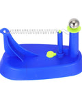 Hands On Pendulum Demonstration Kit For Physics Classrooms Inertia Demonstrator in blue with metal ball and spring