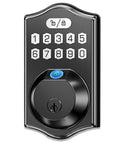 Fingerprint Front Door Lock With 0.3s Quick Unlock, Supports 100 Fingerprints And 100 Codes, Keyless Entry With Smart Electronic Keypad