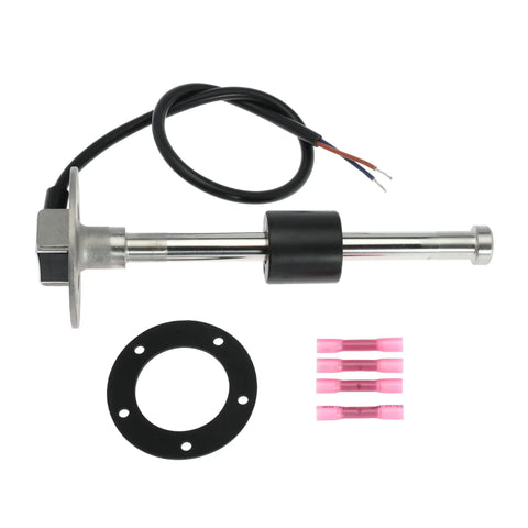 Heavy Duty 316 Stainless Fuel Tank Sending Unit 240 Ohms to 33 Ohms 7 Inch Gauge Sender for Marine Boat RV Truck Water Level Gas Tank Sensor Built Tough Durable Reed Switch Output No Tank Adjustment Needed, with gasket and connectors