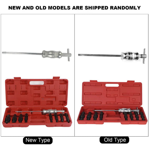 Sick 9 Piece Blind Hole Bearing Puller Kit Extracts Stubborn Bearings Fast With Hammer Action Internal Extractor Tool For 8 To 32 Mm Collets, new and old types
