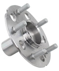 Close-up of rear wheel bearing and hub assembly for Honda CR-V 2002-2006, 5 lug 4.5 inch bolt pattern, beefed-up heavy-duty design.