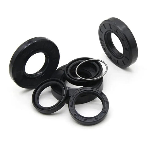 Oil Seal ID 30mm Kit With A Bunch Of O Ring Sizes 36 40 45 46 50 52 55 58 60 62 65 Assortment, black seals