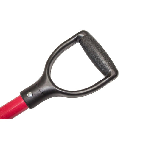 Black Poly D Grip of Beefy Heavy Duty Garden Spading Fork With Fiberglass Handle And Poly D Grip For Digging Turning Soil And Compost Aeration Root Crops Durable Steel Tines 44 Inch Made In The USA Yard Tool