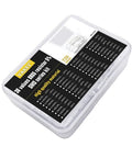 SMD Resistor Kit 0805 1R To 10M Ohm 1/8W Thick Film SMT Chip Resistors, 36 Values, 720 Pieces, in clear plastic box