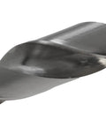 Heavy Duty Pro Grade High Speed Steel Jobber Length Drill Bit in bright uncoated finish, close-up view of cutting edge.