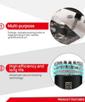 DT-DIATOOL Diamond Tile Core Drill Bit Set with 6/8/10/25/35/50/65 mm bits, 10 mm milling, 50 mm chamfer, hex adapter