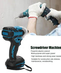 Klanata Brushless Impact Wrench With 520 Nm Torque And Tungsten Steel Shaft, Heavy Duty Cordless Electric Screwdriver Tool Compatible With 21V Battery For Construction And Professional Job Sites, shown in use.
