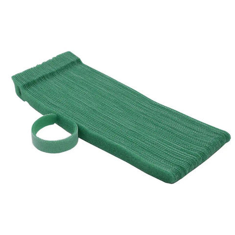 Green Garden Cable Ties For Plants And Vines, Adjustable Nylon Ties That Grip Solid Without Damaging Leaves, 8 Inch